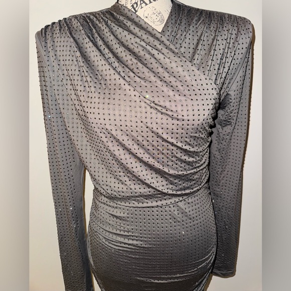 H&M Rhinestone Embellishment Mini Dress - Picture 4 of 7